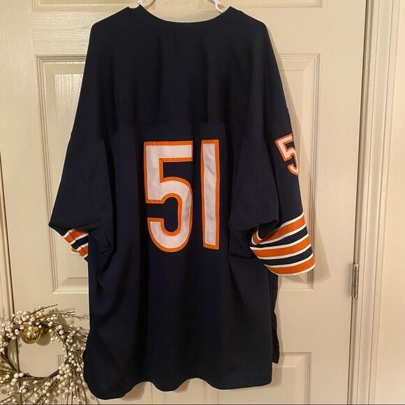 Mitchell & Ness Navy and Orange Men's Jersey - Picture 8 of 10